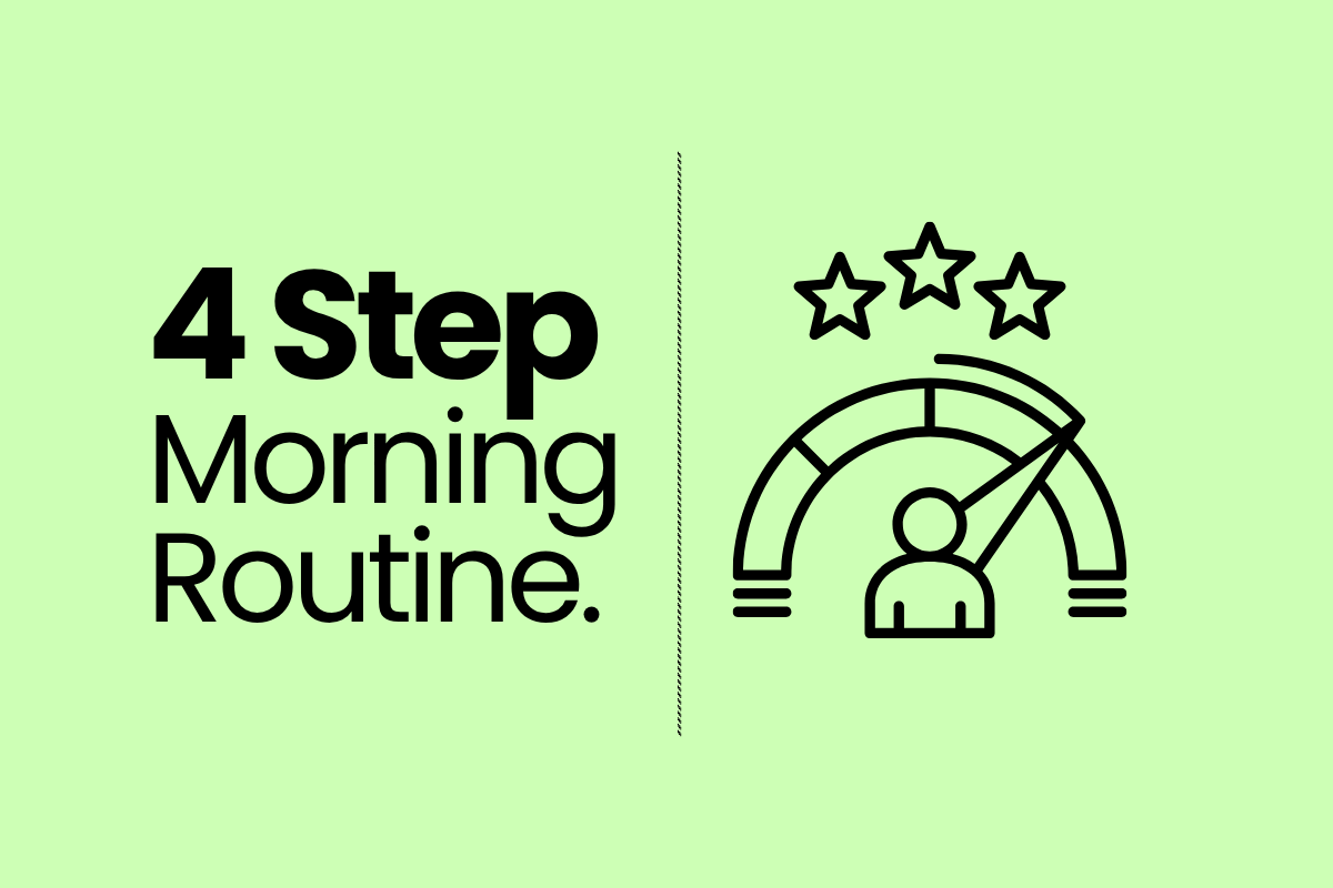 How to Build a 4-Step High-Performance Morning Routine (Step by Step ...