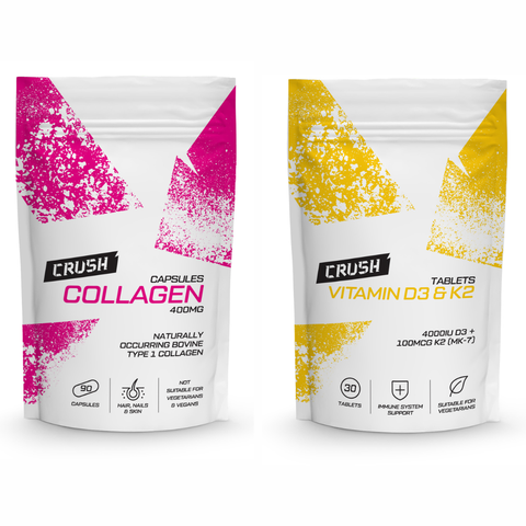 For Her: Collagen Capsules + Vitamin D3 & K2