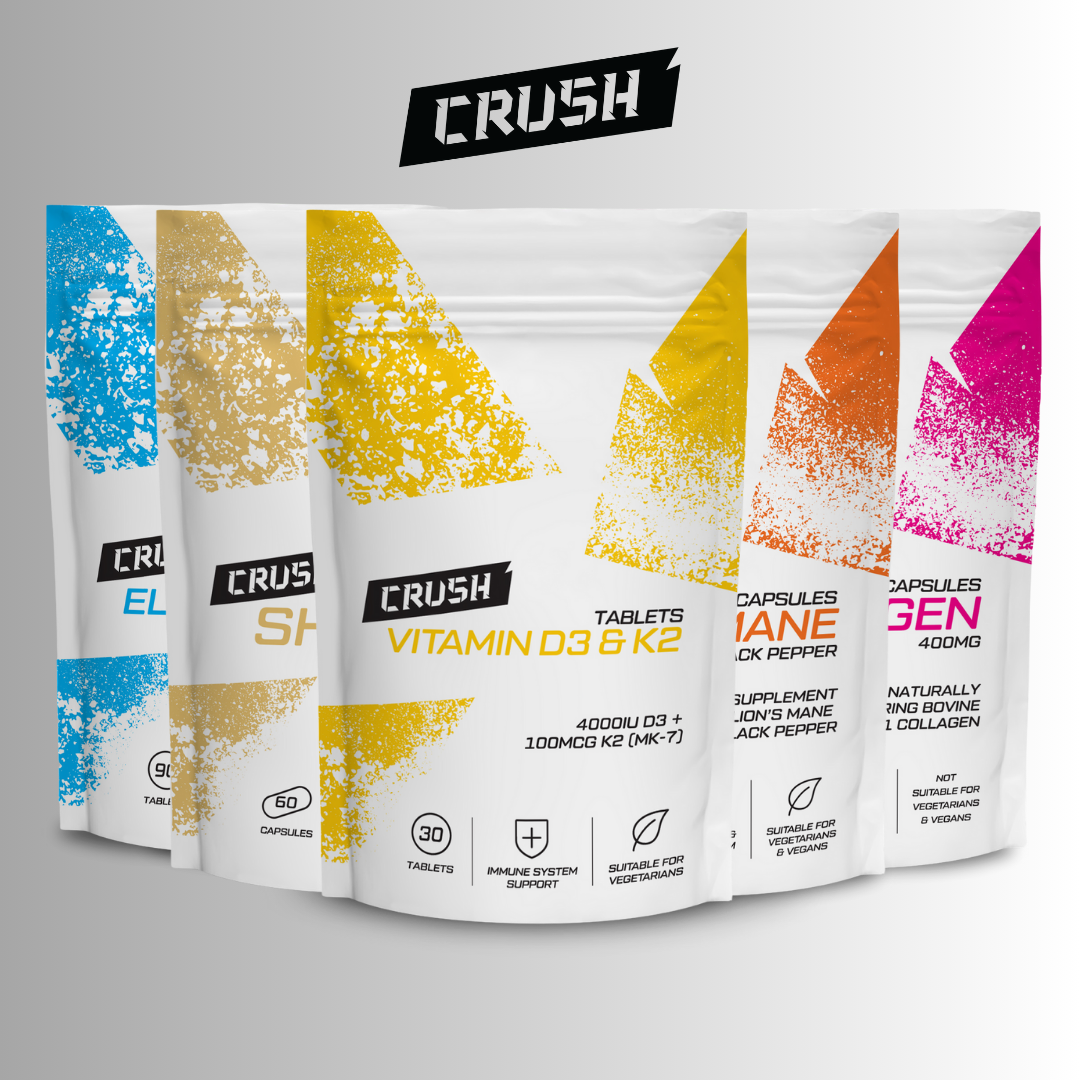 Crush Monthly Essentials | Energy, Focus & Longevity 🚀