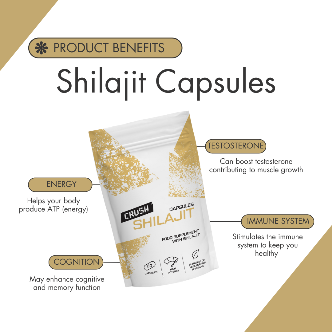 Shilajit Capsules | Boost Energy & Testosterone