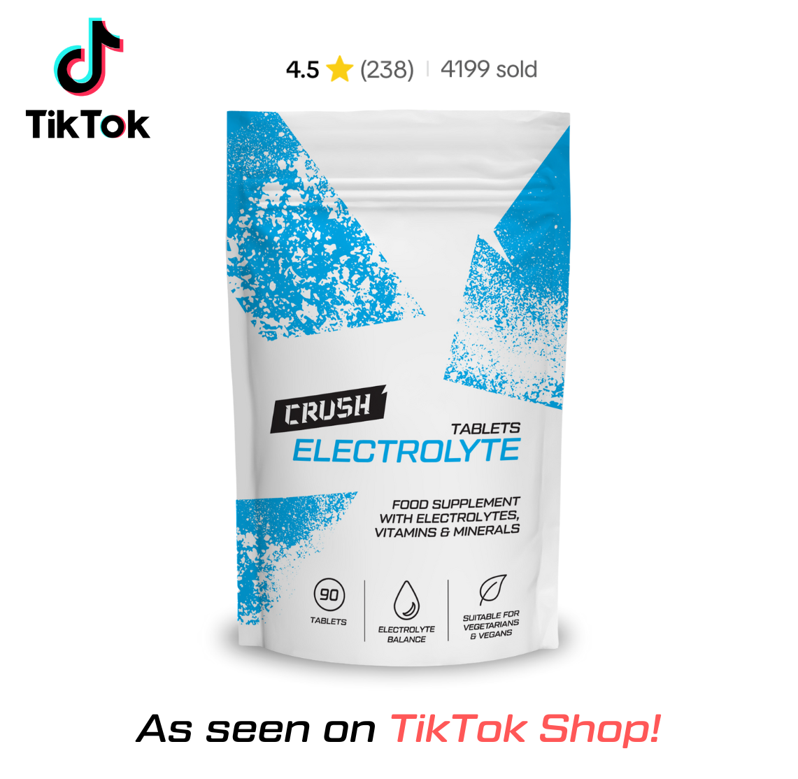 ELECTROLYTE Tablets for Hydration and Muscle Recovery