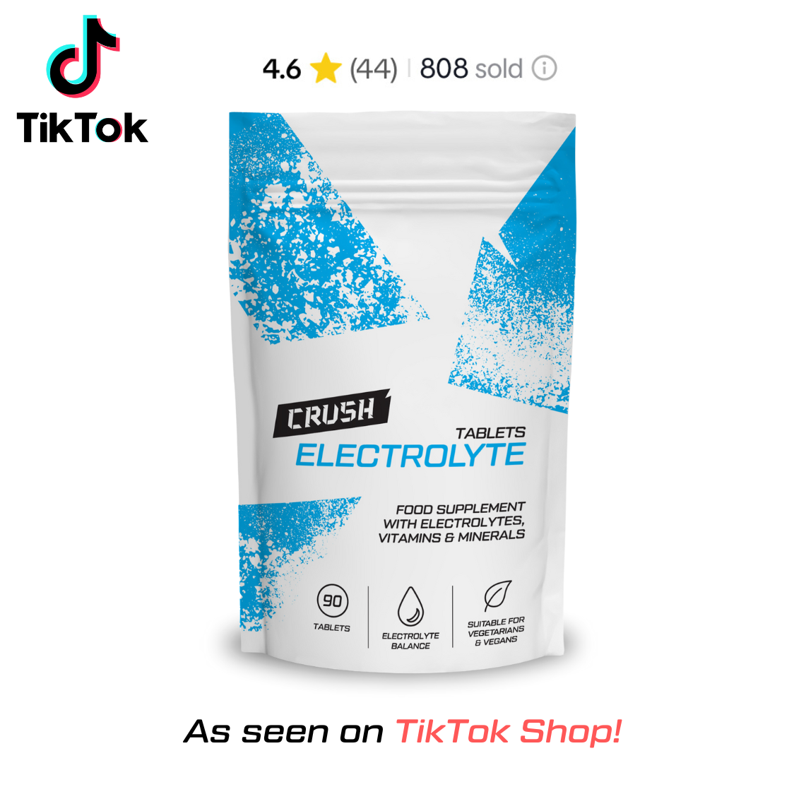ELECTROLYTE Tablets (2x Pack) for Hydration and Muscle Recovery