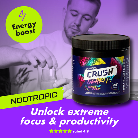 Clarity Nootropic | Laser Focus | Boost Productivity | 10x Science Backed Ingredients