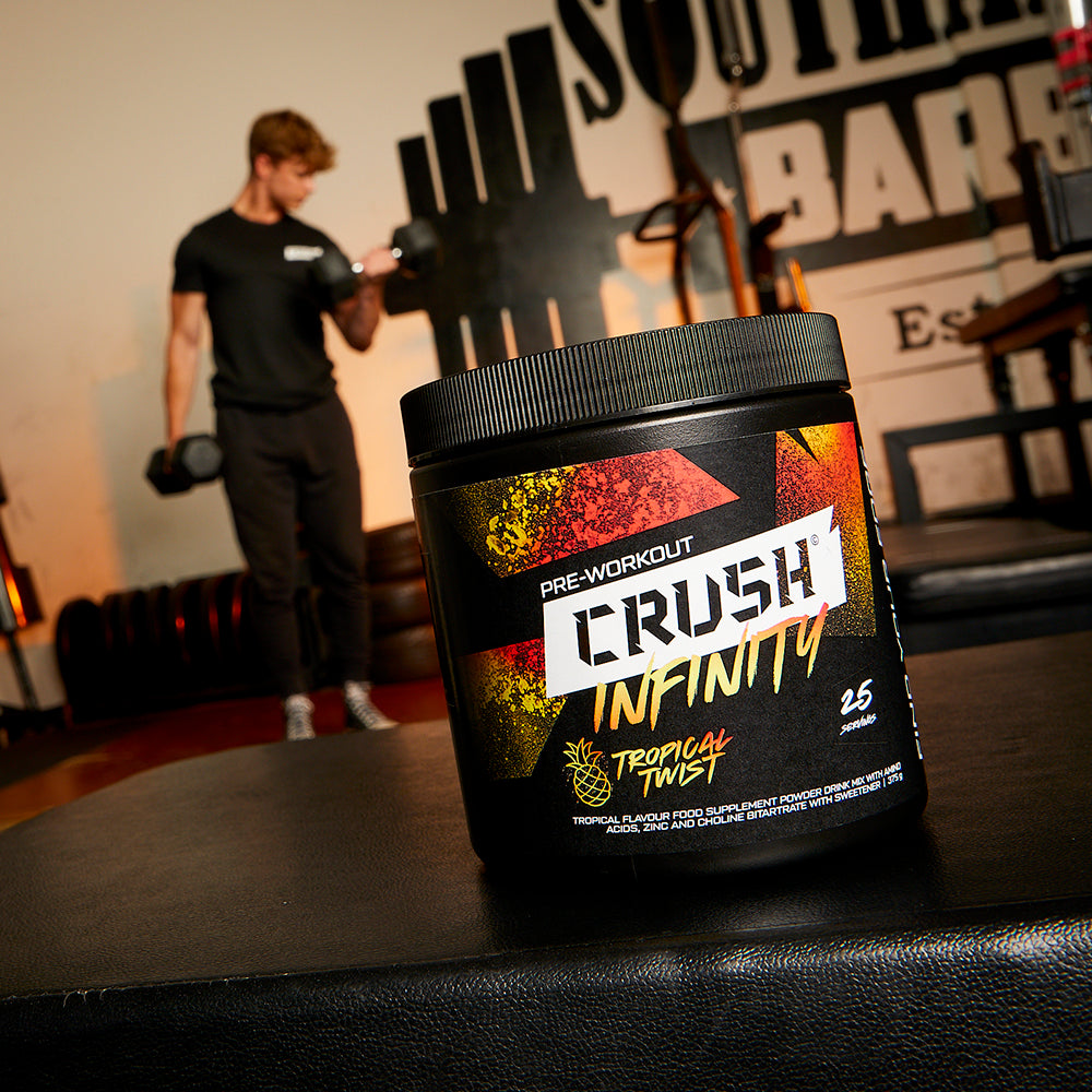 Crush Infinity Preworkout Best UK Preworkout High energy