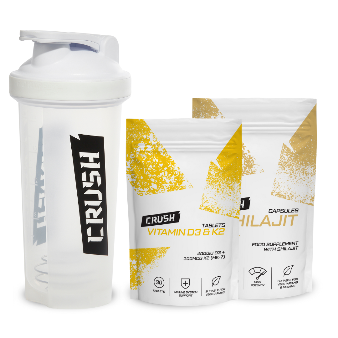 Build a Bundle: 2 Supplements + FREE Crush Shaker