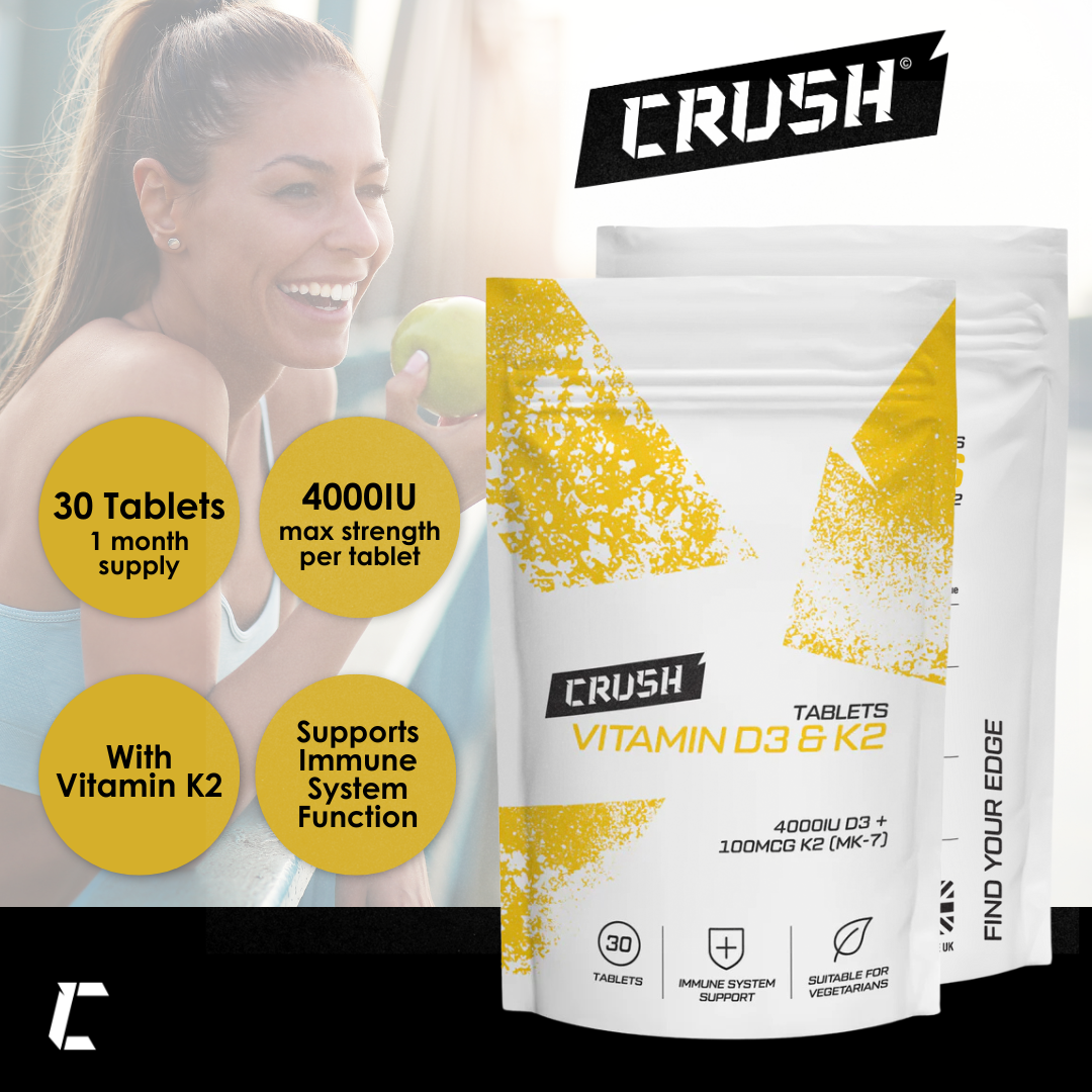 Collagen Capsules + Vitamin D3 & K2 | Boost Hair, Skin, and Nail Health | Immune Support